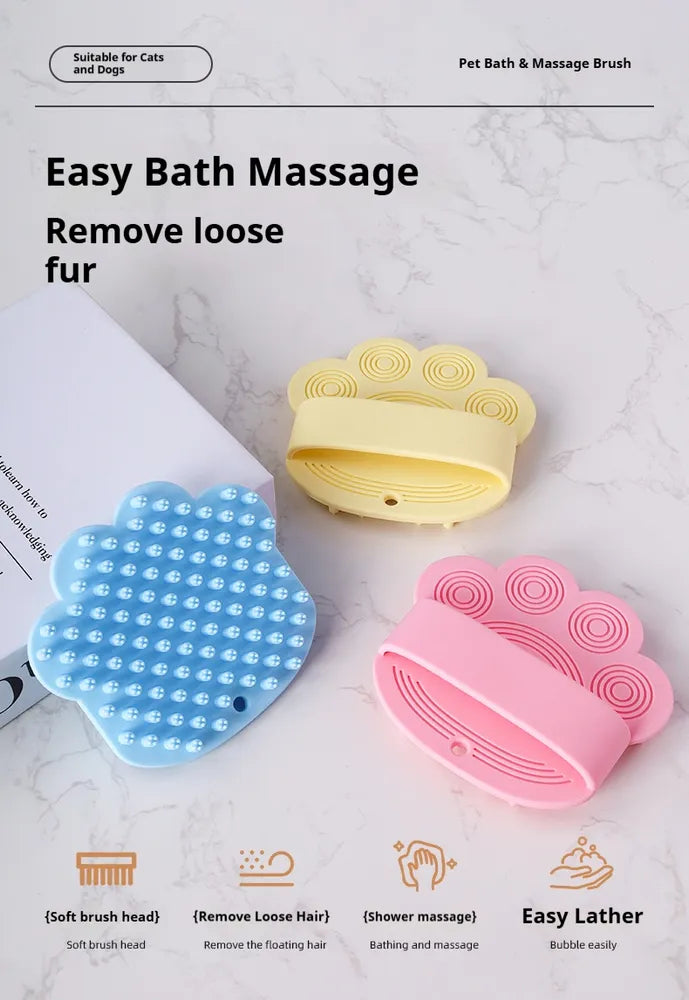 Orbly ScrubLove - Pet bath brush for grooming - Image 2