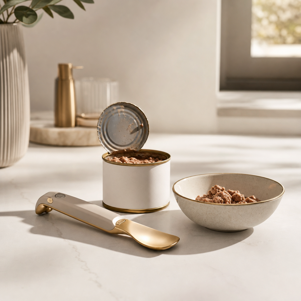 Orbly CanMate™ Pet Food Spoon & Jar Opener — cans without the struggle